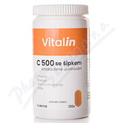 Vitalin C 500 se šípkem tbl.120