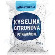 Allnature Kyselina citronová potravinářská 250g _AL4-CLR