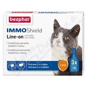 beaphar IMMO Shield Line-on kočka 1-10kg 3x1ml