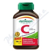 JAMIESON Witamina C 1000mg ze stopniowym uwal.tbl.100+20