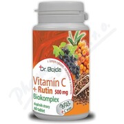 Witamina C + RUTIN Biokomplex 500mg tbl.60 Dr.Bojda