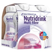 Nutridrink Multi Fibre s přích.jahoda 4x200ml