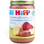HiPP JUNIOR BIO Buraczki z jabłkiem i wołowiną 220g