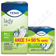 TENA Lady Slim Mini ink.vložky +50% 760293