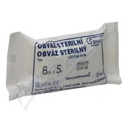 Obin.hydrofil.pletené ster.6cmx5m Steriwund _STW-CZ
