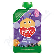 Hami Borůvka Černý rybíz kapsička 100g 6m+