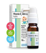Witamina D3 400 I.U. krople 10 ml Generica _GRN-SK