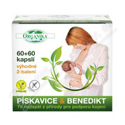 ORGANIKA Pískavice&Benedikt 500mg cps.2x60