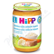 HiPP JUNIOR BIO Warzywa z ryżem i mięsem cielęcym 220g