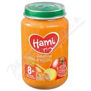 Hami Zelenina s krůtou a rajčaty 200g 8m+