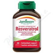 JAMIESON Resveratrol 50mg extr.z červ.vína cps.30