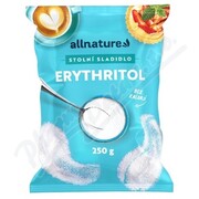 Allnature Erythritol stolní sladidlo 250g _AL4-CLR