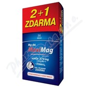 Zdrovit MaxiMag Magnez 375mg+B6 2+1 gratis tob3x50