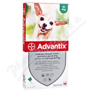 Advantix pro psy do 4kg spot-on 4x0.4ml KVP-D