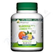 Błonnik 600mg + Chrom 200mcg tbl.90+30 BIO-Pharma _BPR-CZ