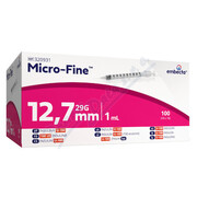 Embecta Micro-Fine U-100 inz.střík.12.7mm 1ml100ks _EMR-USA