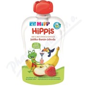 HiPP BIO 100% owoce Jabłko-Banan-Truskawka100g