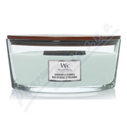 WoodWick Sagewood&Seagrass vonná svíčka 453.6g