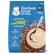 Gerber Cereal Ml.kaše na dobr.noc kakao 230g 10m+