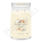 Yankee Candle Soft Wool&Amber vonná svíčka 567g