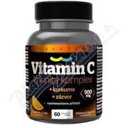 Witamina C 500mg Odporność kurkuma + imbir tbl.60