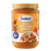 Sunar příkrm Kusk.se zelen.+kuřet.od ukon.6m+ 190g