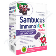 Sambucus Immuno kids lízátka 5 ks _PXP-D