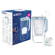 BRITA Skleněná konvice + filtr sv.modrá 2.5l NEW _BYA-D