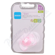 MAM Dudlík Start 0-2m růžový 1ks