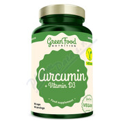 GreenFood Curcumin+Vitamin D3 cps.90 _GR7-CZ