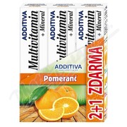 Zestaw Additiva MM 2+1 pomarańcza musujące tbl.3x20ks