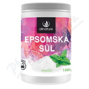Allnature Sól epsom Mięta 1000 g