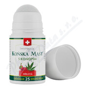 SwissMedicus Koňská mast s konop.hřej.roll on 90ml