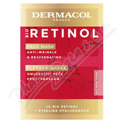 Dermacol Bio Retinol pleťová maska 2x8ml _DRM-CZ