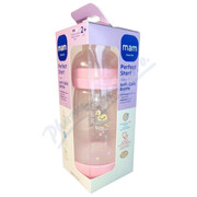 MAM Lahev PerfectStart Anti-Colic 2+m růžová 260ml _MAM-H