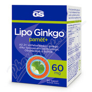 GS Lipo Ginkgo paměť+ 60mg cps.90 GSQ-CZ