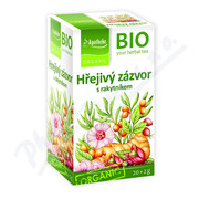 Apotheke BIO Hřejivý zázvor s rakytníkem čaj 20x2g