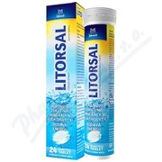 Litorsal musujące tabletki cytryna-mięta 24szt