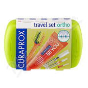 CURAPROX Travel set ORTHO cestovní sada zelená