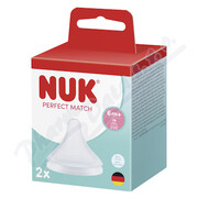 NUK Perfect Match savička vel.FLOW Control 6+m 2ks _NEV-D