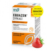EQUAZEN caps.60 Tabletka do żucia o smaku truskawkowym _SH4-GB