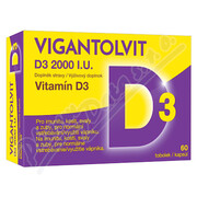 Vigantolvit Vitamin D3 2000 I.U. tob.60 PGD-D