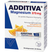 Additiva Magnesium 375mg granulát pomeranč 20x1.3g _DNA-D