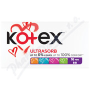 KOTEX Ultrasorb tampony Mini 16ks
