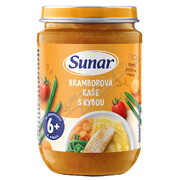 Sunar Příkrm 6m+ bramborová kaše s rybou 190g _HRO-E