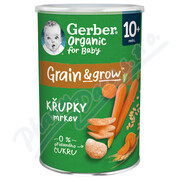 Gerber Křupky s mrkví BIO 35g 10m+