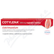 Cotylena 200mg vag.tbl.nob.3 STD-D