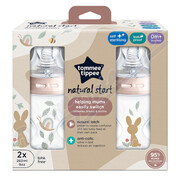 Tommee Tippee Natural Start koj.lah.0m+ 260ml 2ks _MYN-MA