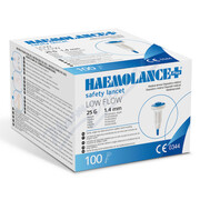 HAEMOLANCE Plus lancety děti 25G modré 100ks _HTF-PL
