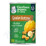 Gerber Křupky s mangem a banánem BIO 35g 12m+